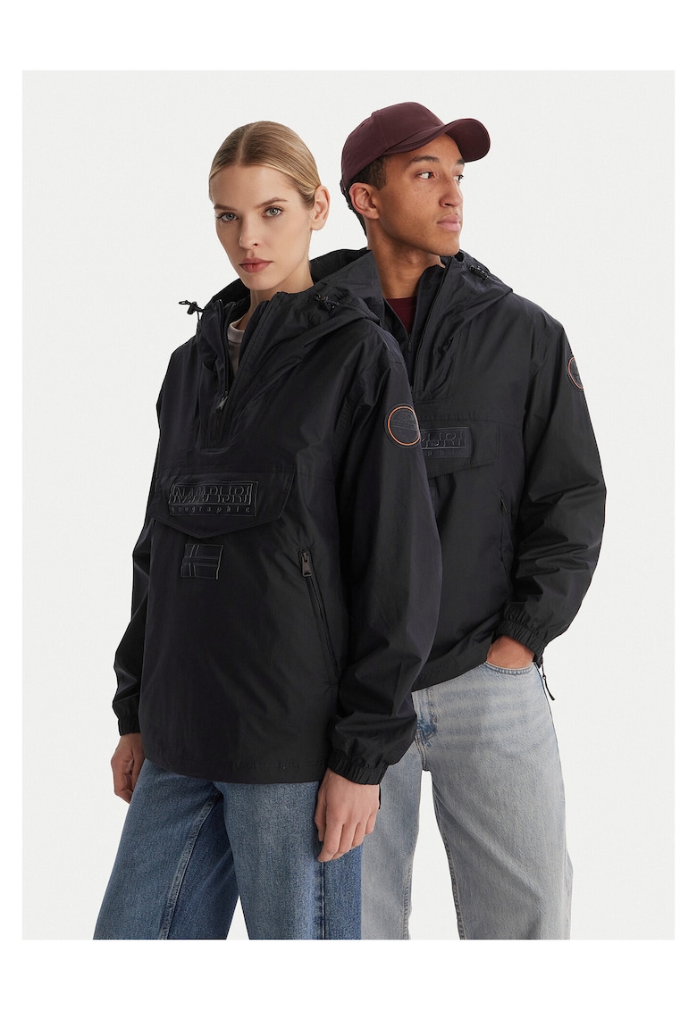 Geaca hanorac unisex - lejer - bleumarin - poliamida -