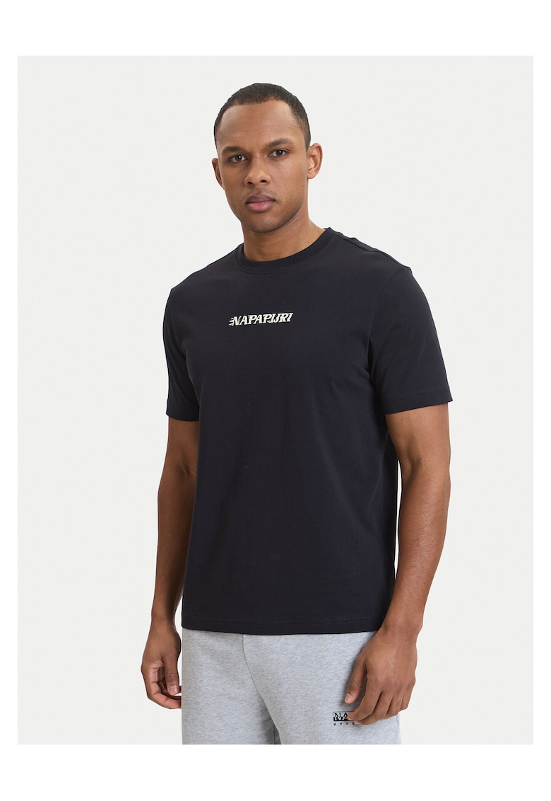 Tricou Barbati - Bumbac - Negru -