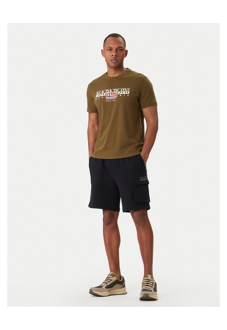 Tricou Barbati - Verde - din Bumbac