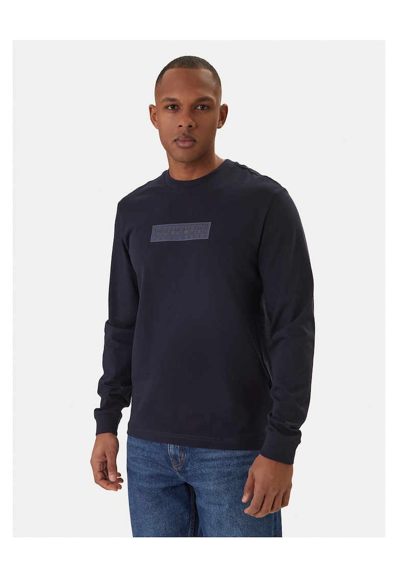 Bluza barbati - bumbac - Bleumarin