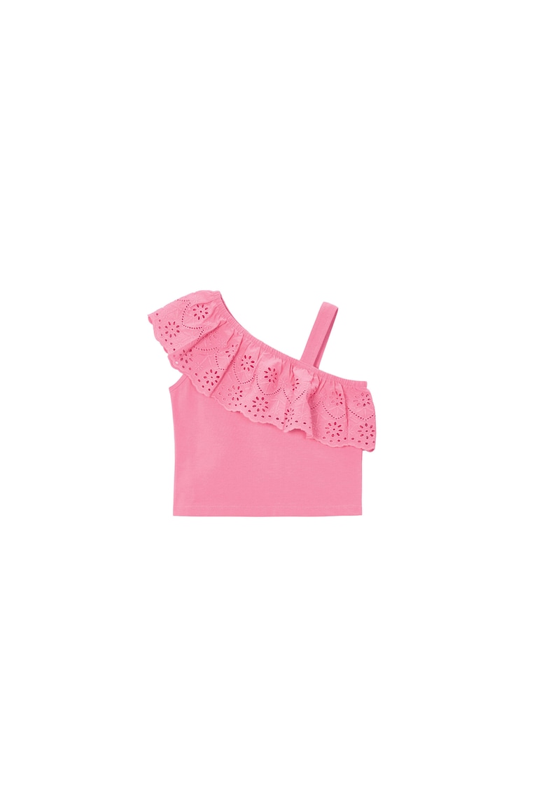 Tricou copii - bumbac - roz - 98% bumbac - 2% elastan