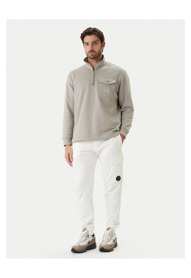 Pantaloni trening barbati - bumbac - ecru