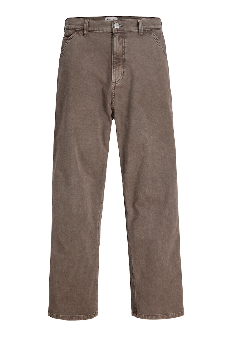 Pantaloni barbati - din bumbac organic - bej -
