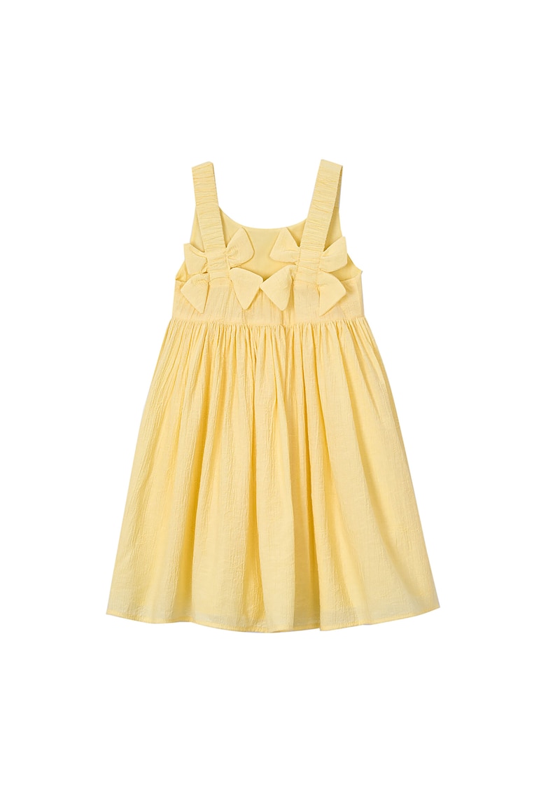 Rochie de vara - galben - vascoza - captuseala 100% bumbac