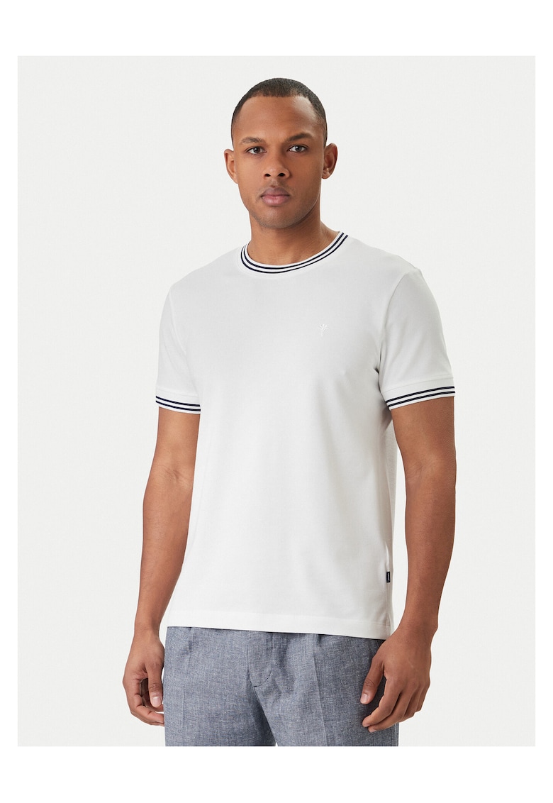Tricou Barbati - Alb - bumbac 94%