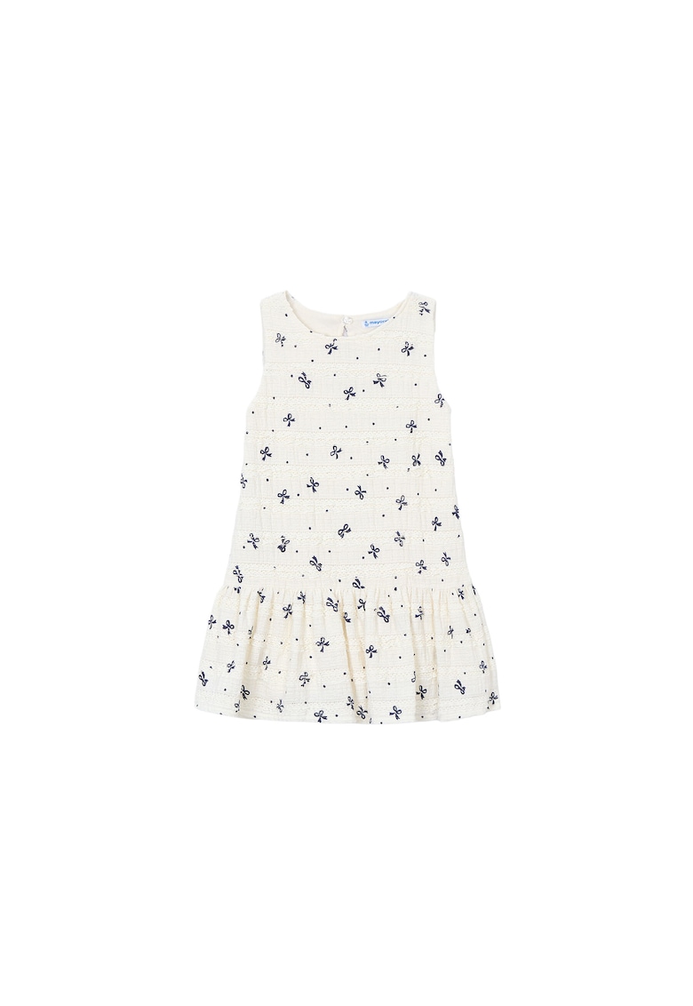 Rochie fete - ecru - poliester - Ecru