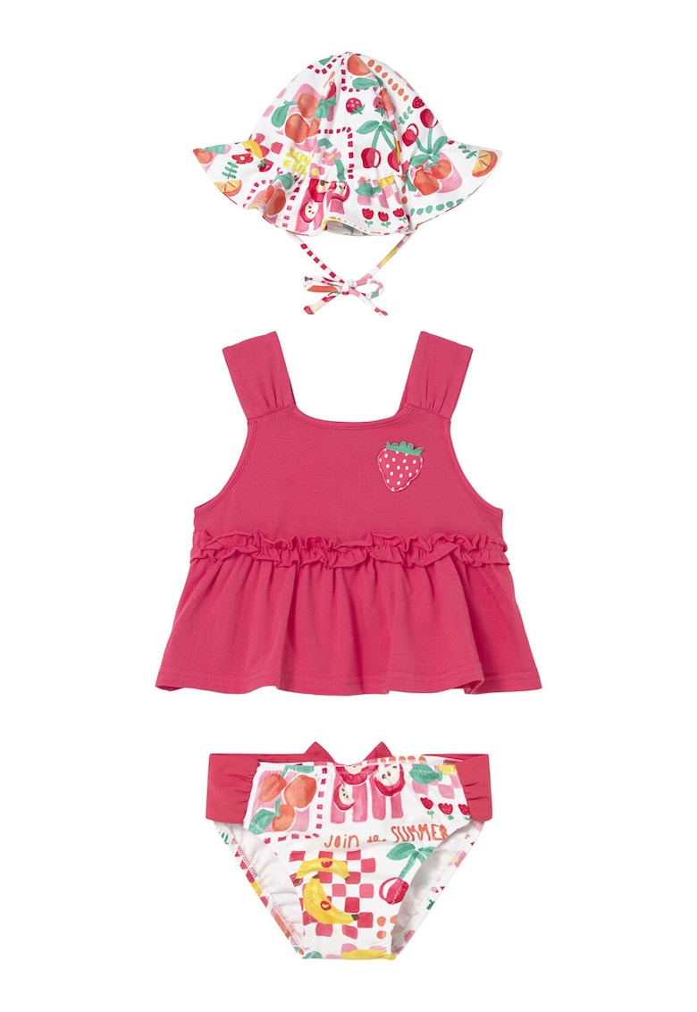 Compleu copii - set - bumbac - roz