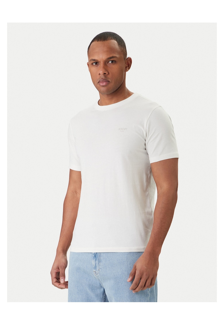 Tricou de barbati - din bumbac - ecru