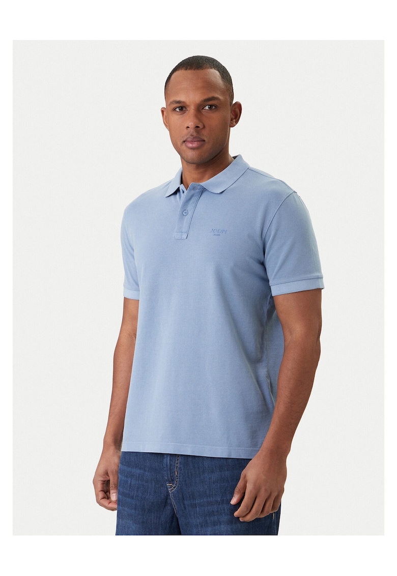 Tricou barbati - bumbac organic - albastru - 95% bumbac organic -