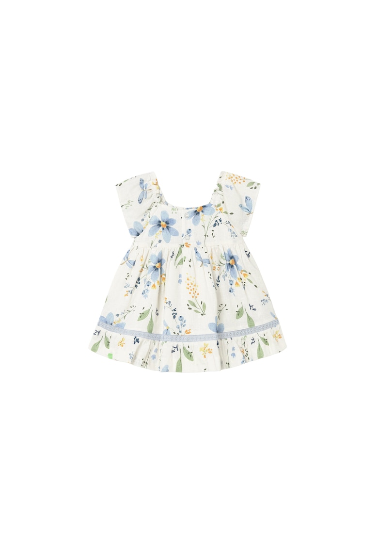 Rochie de zi Fete - bumbac - ecru - bumbac - Ecru