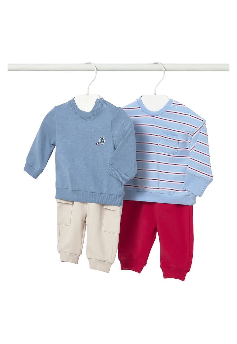 Set 2 perechi pantaloni de 2 bumbac - multicolor - Multicolor