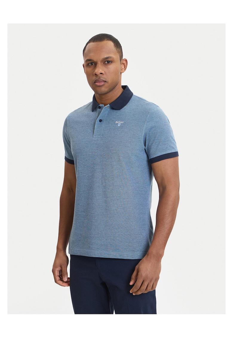 Tricou barbati - bumbac - albastru -