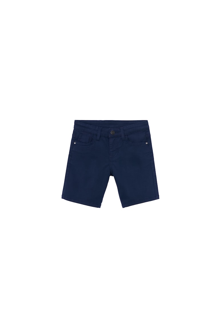 Pantaloni scurți bumbac bleumarin - Bleumarin
