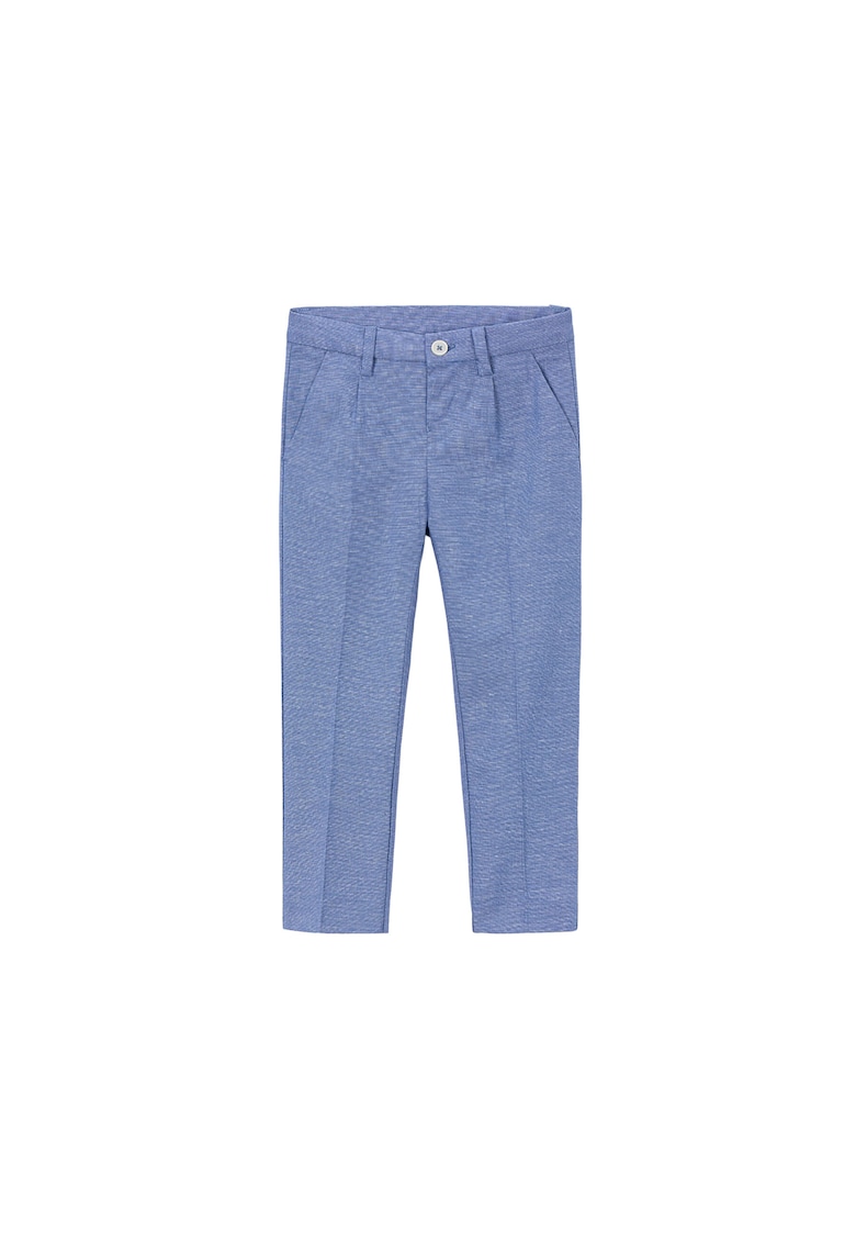 Pantaloni baieti - bumbac - albastru