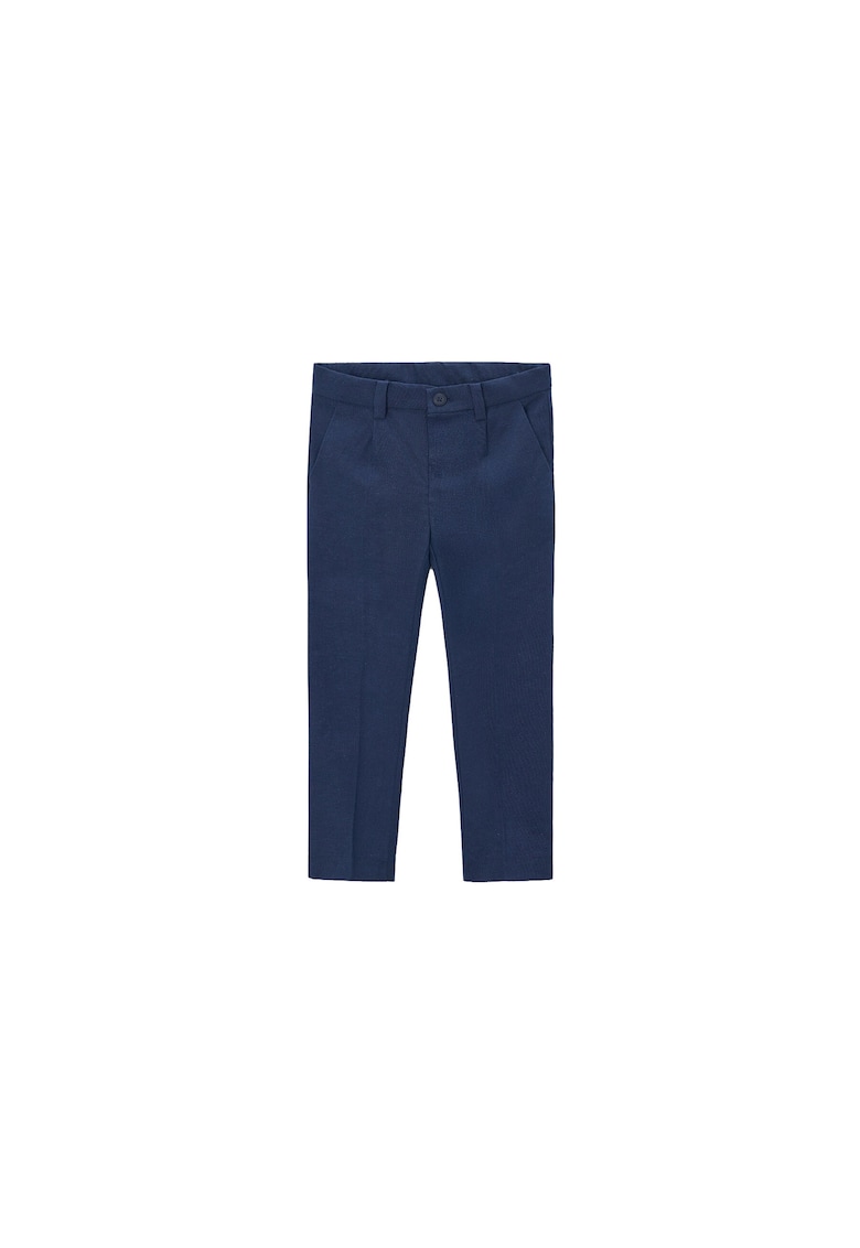 Pantaloni baieti - bleumarin - bumbac