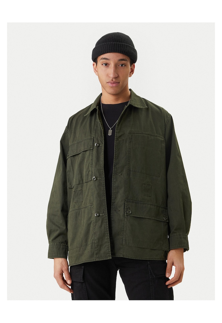 Geaca de tranzitie pentru barbati - Verde