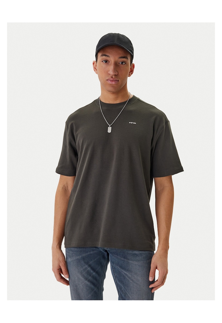 Tricou barbati - bumbac organic - gridwqfwq - Gri