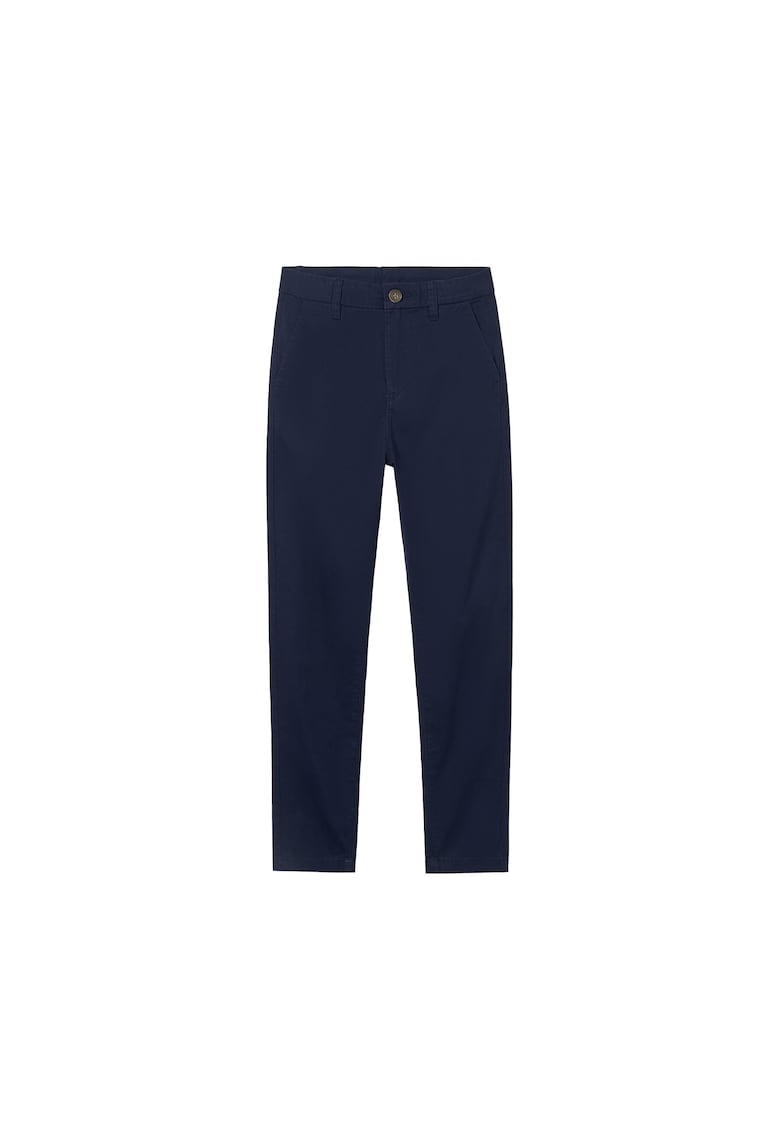 Pantaloni bleumarin - bumbac - Bleumarin