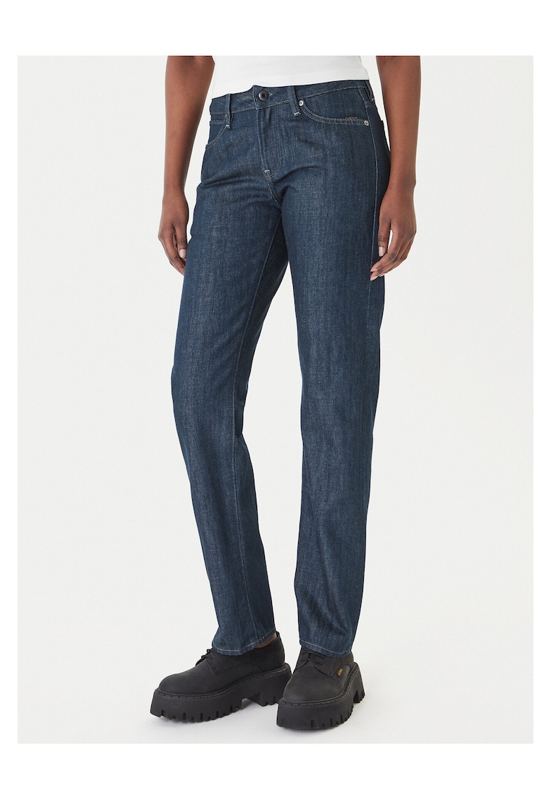 Blugi de dama - G-Star Raw - bleumarin - bumbac - fermoar