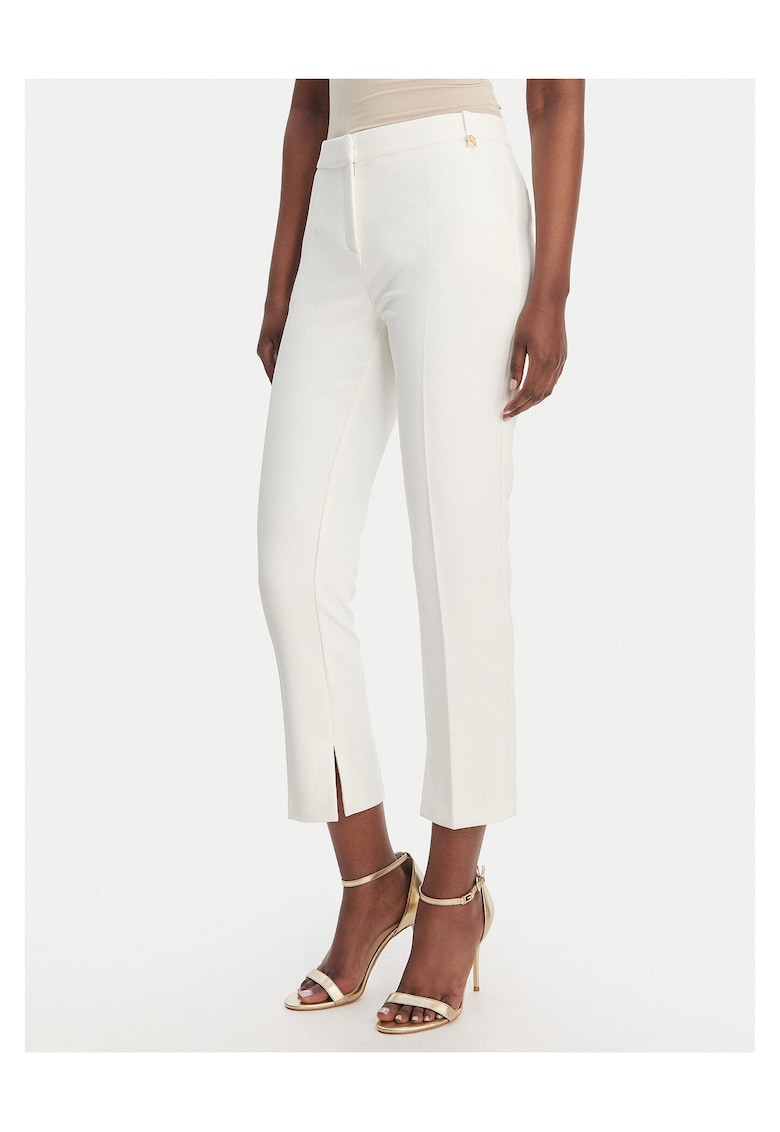 Pantaloni poliamida alb