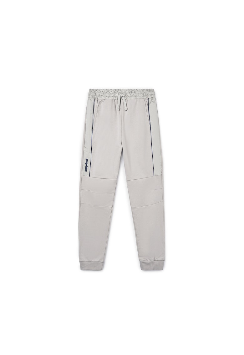 Pantaloni de trening pentru baieti - Bumbac/Poliester - Gri