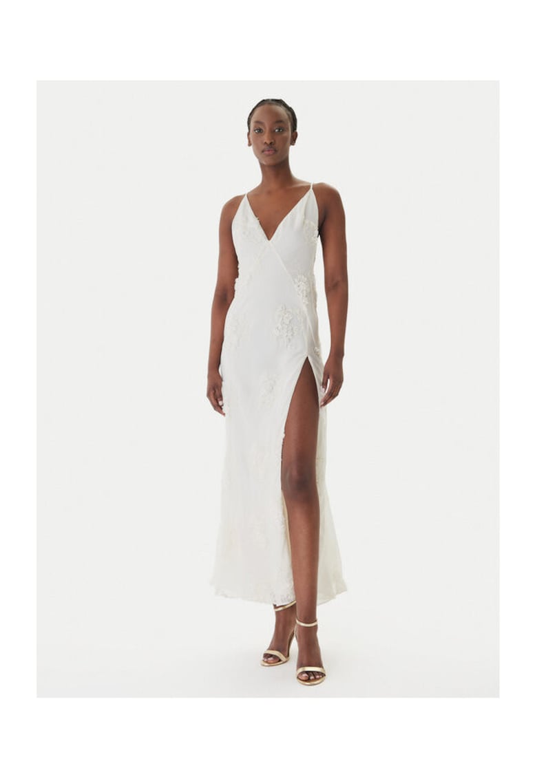 Rochie de seara ecru - Ecru