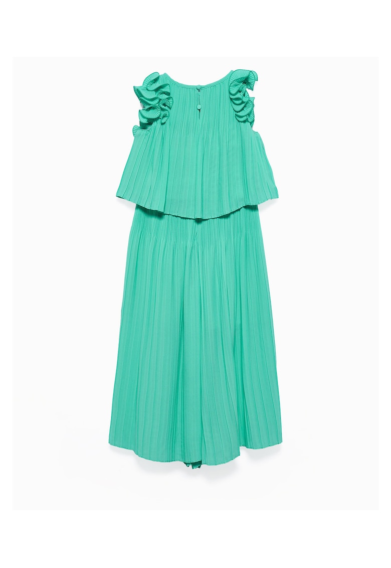 Compleu copii - pantaloni - verde - poliester - Verde