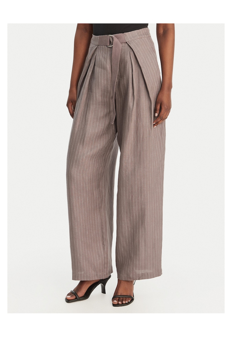 Pantaloni dama - in - dungi - gri