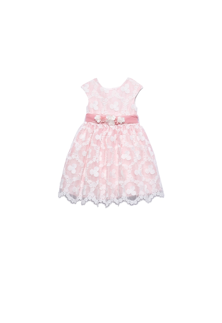 Rochie fete eleganta roz - Roz