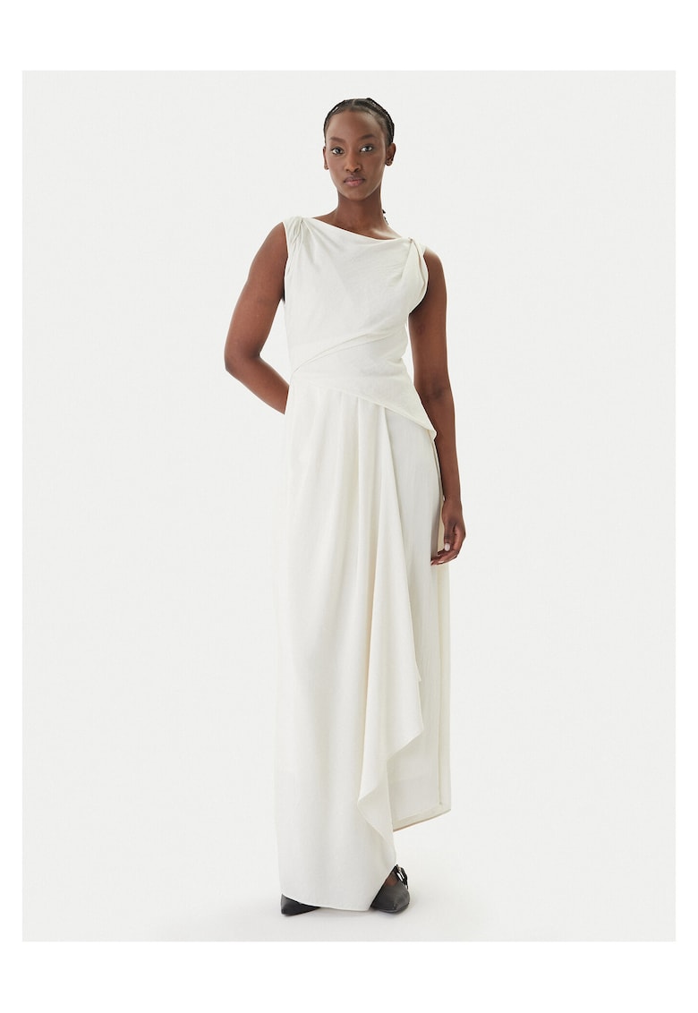 Rochie de seara - alb - 60% acetat - 40% poliester