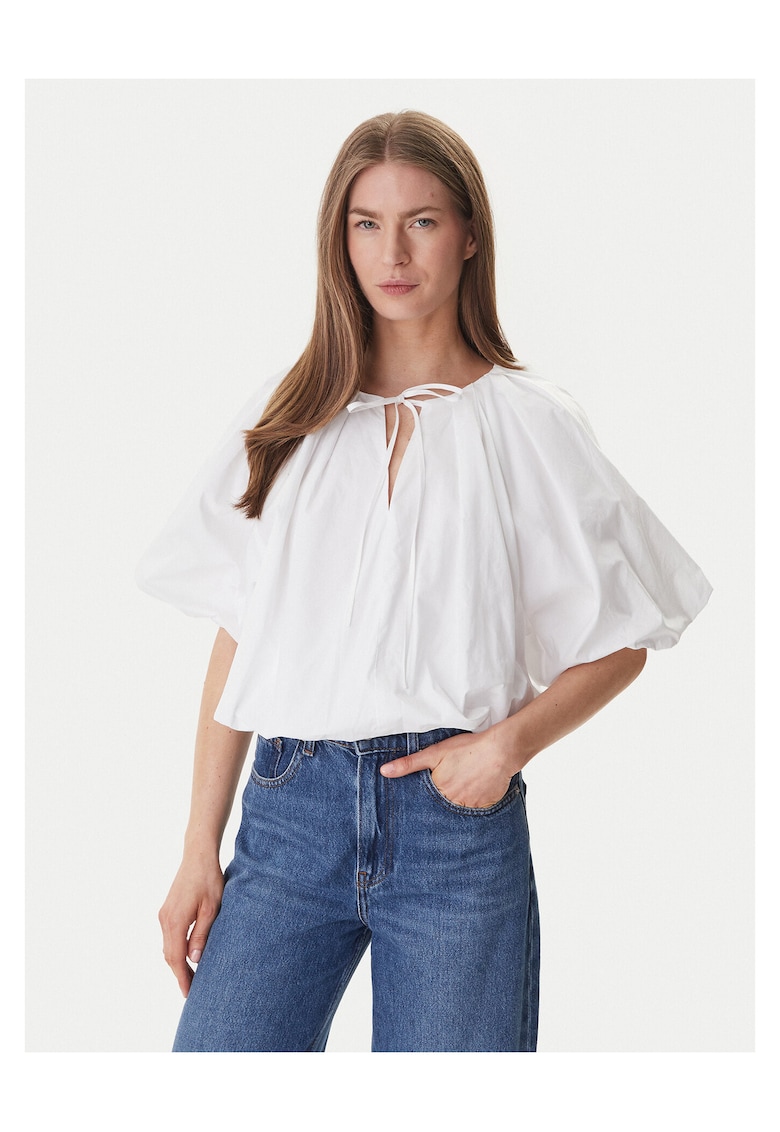 Bluza dama - bumbac 100% - alb