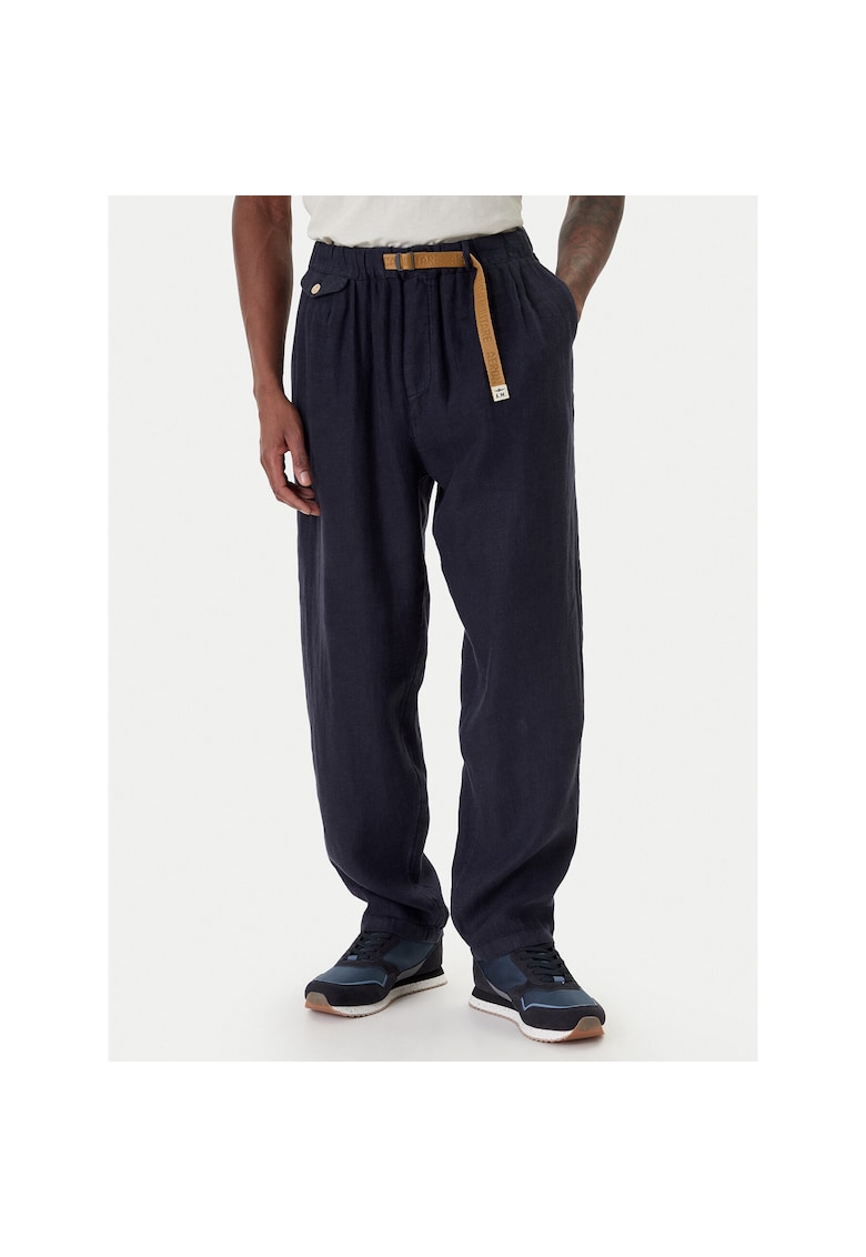 Pantaloni sport Barbati - bleumarin - tesatura -