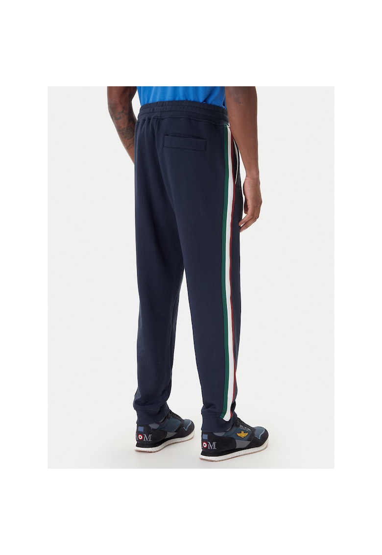 Pantaloni sport barbati - bumbac bleumarin