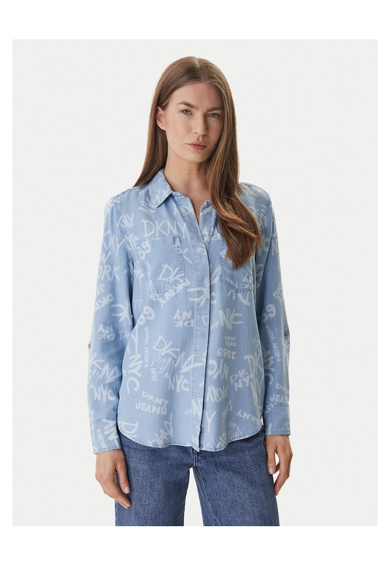 Camasa dama - albastru deschis - 100% Tencel