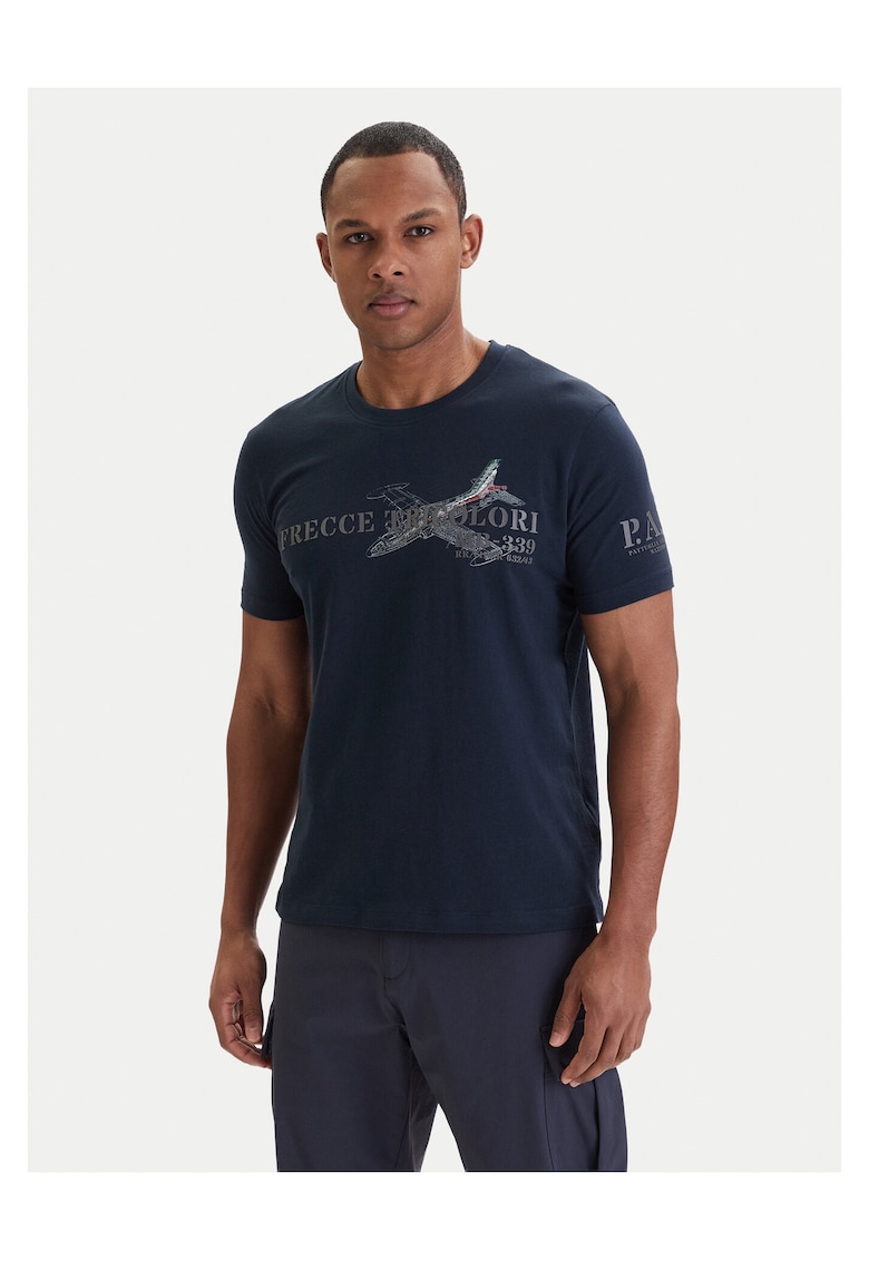 Tricou Barbati - Bumbac - 6548754 - Bleumarin
