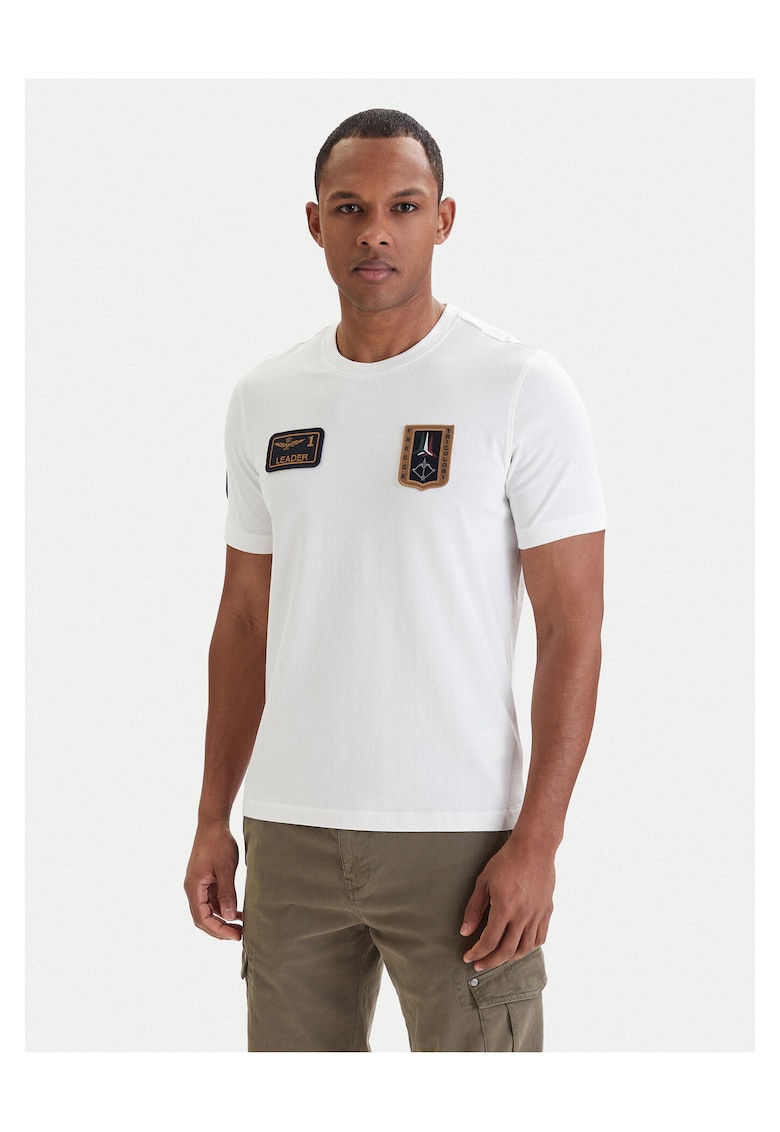 Tricou Barbati - Alb - Bumbac - 39872 - Alb
