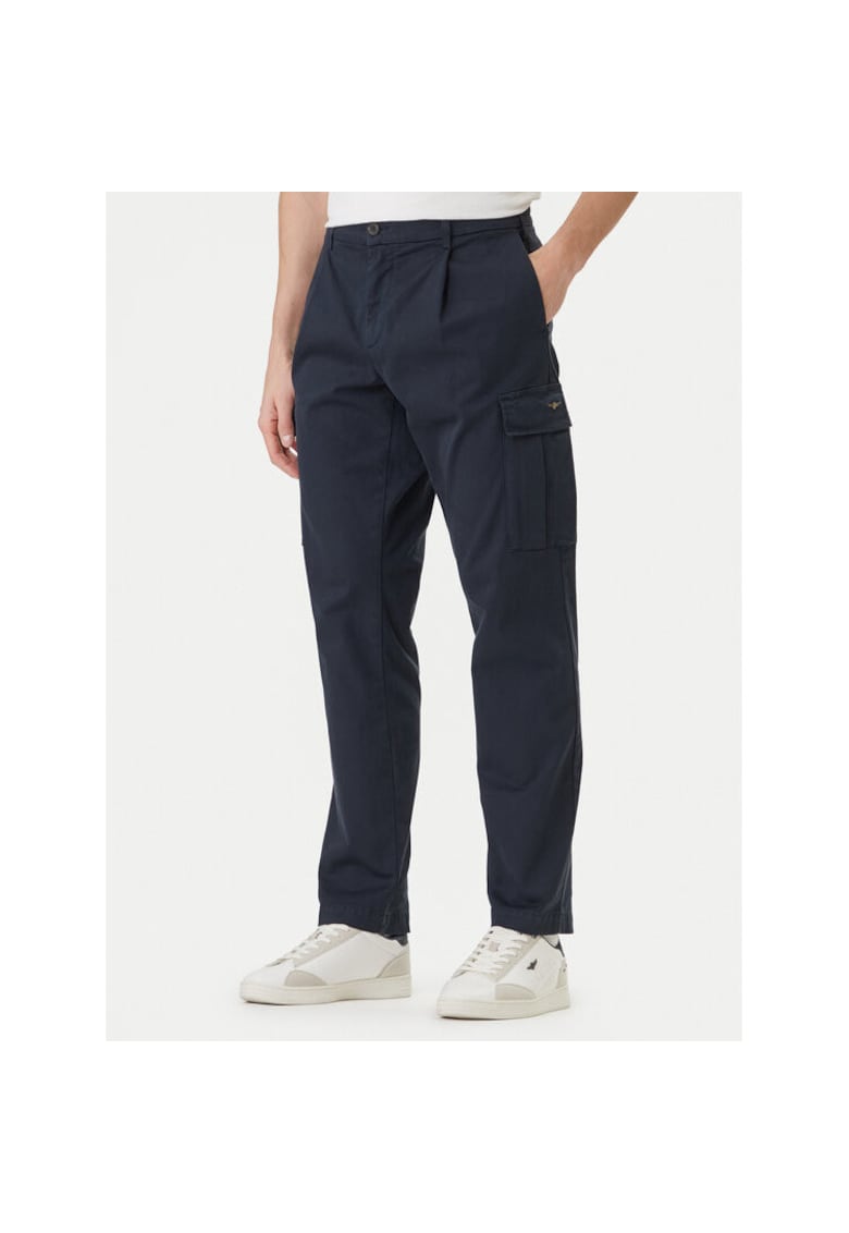 Pantaloni sport barbati - bleumarin - bumbaclokk - Bleumarin