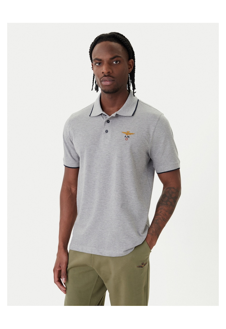 Tricou Barbati - Gri - Bumbac - Gri