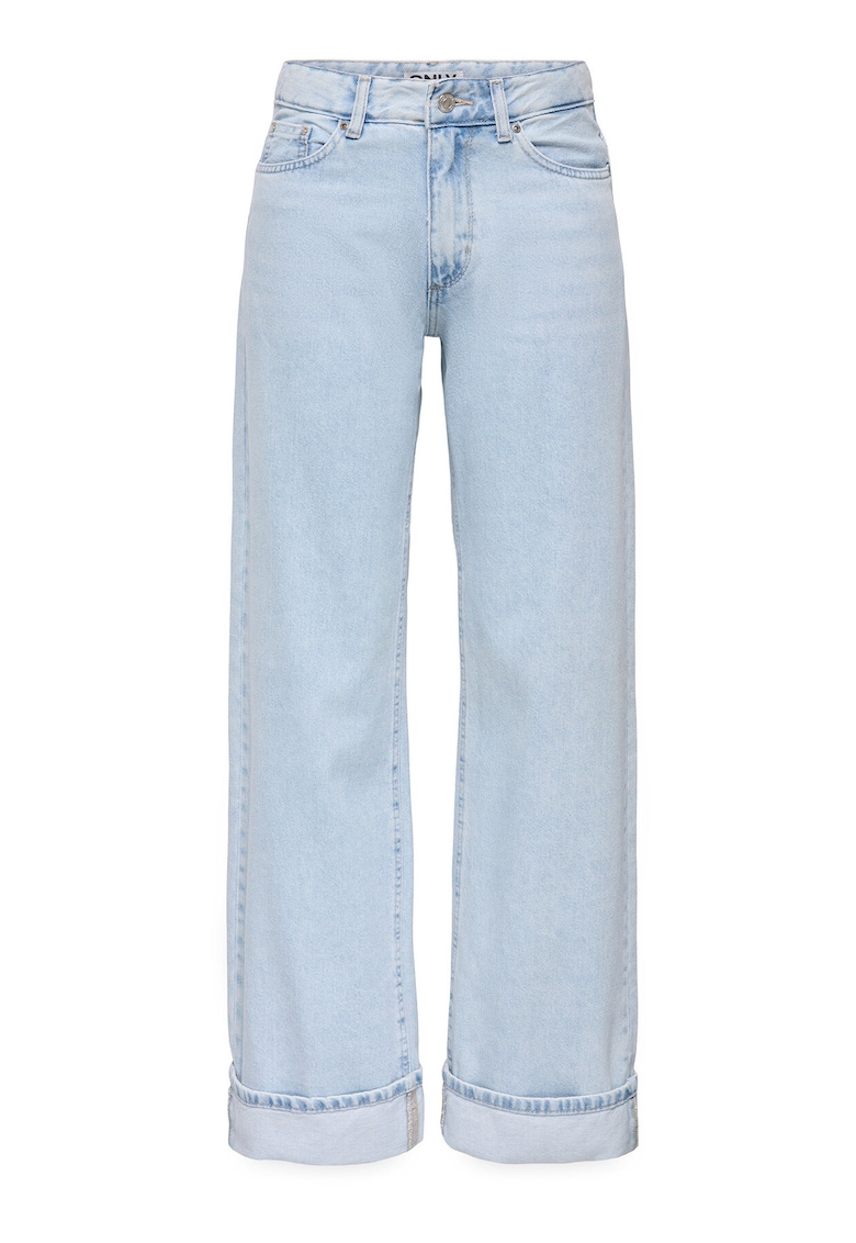 Blugi dama - Albastru deschis - 100% bumbac