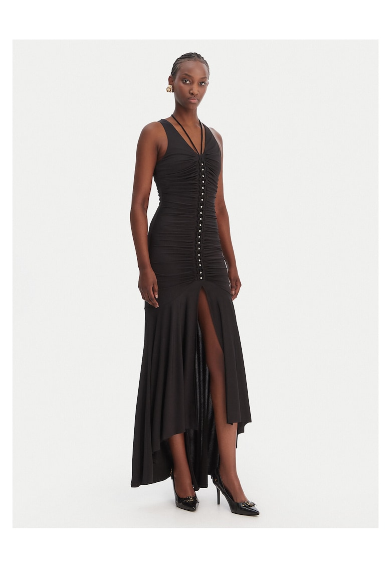 Rochie cocktail - poliester - negru - Negru