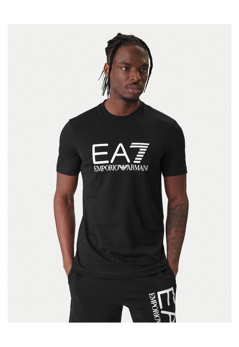 Tricou barbati - bumbac - negru -