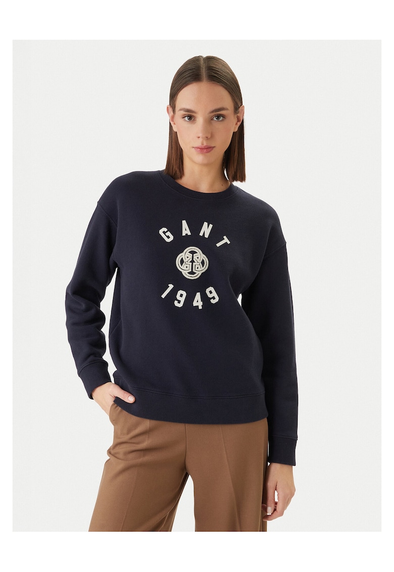 Bluza dama - bumbac - bleumarin - Bleumarin