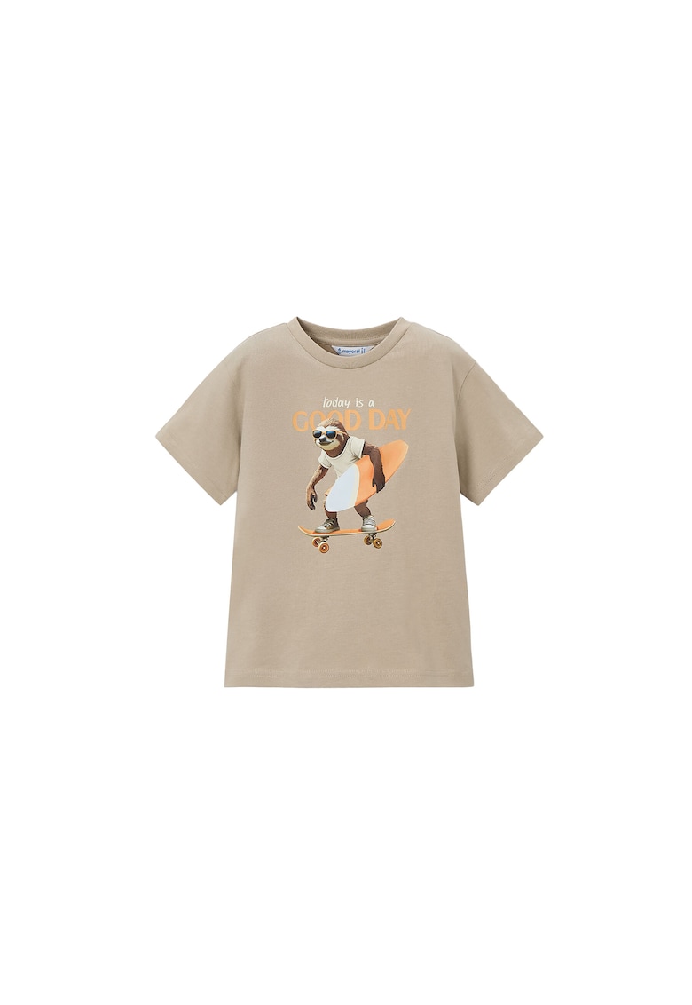 Tricou copii - bumbac 100% - bej