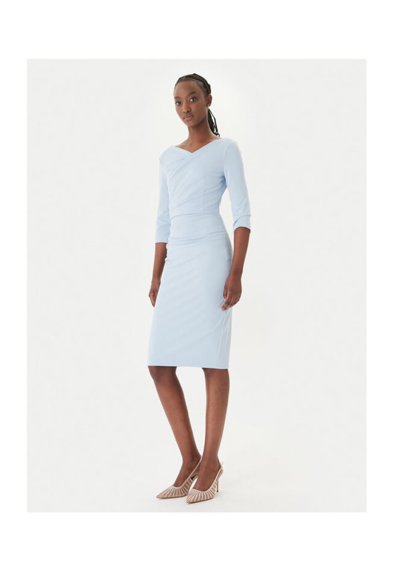 Rochie cocktail - - 654875 - Albastru