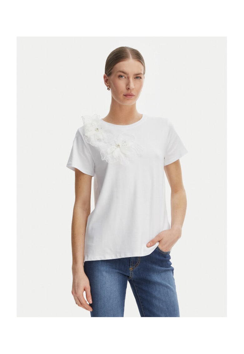 Tricou Femei - Alb - bumbac