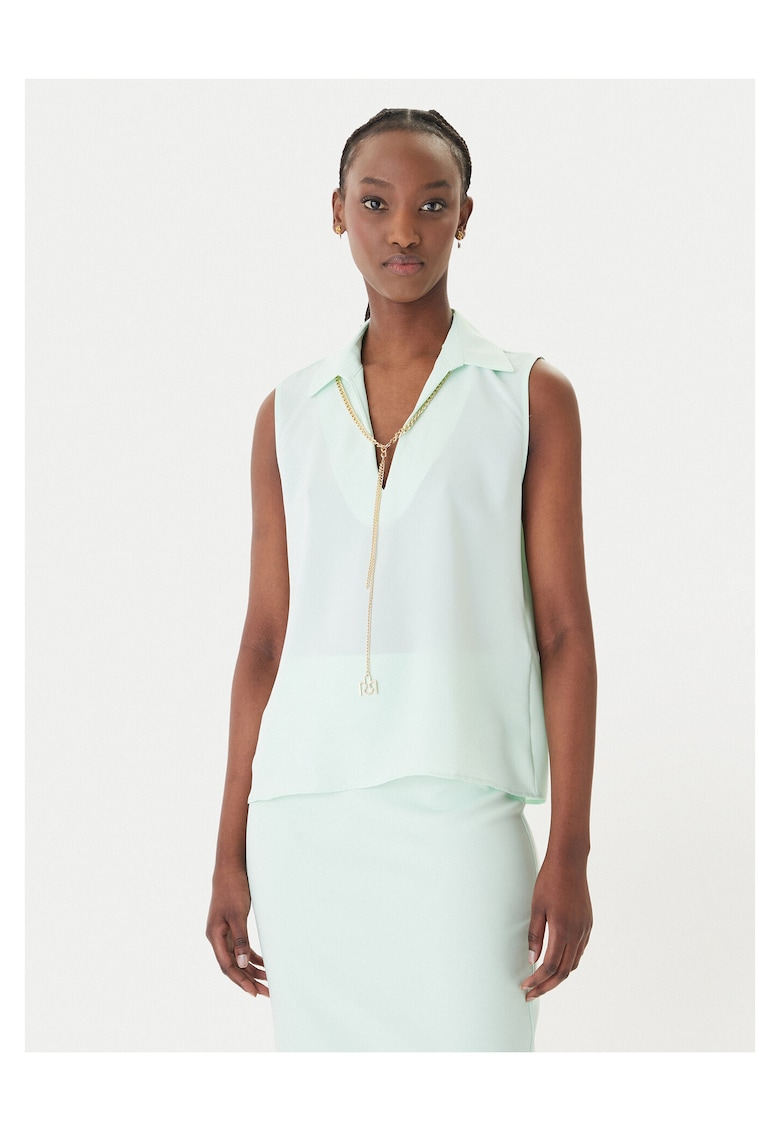 Bluza dama - material poliester - verde