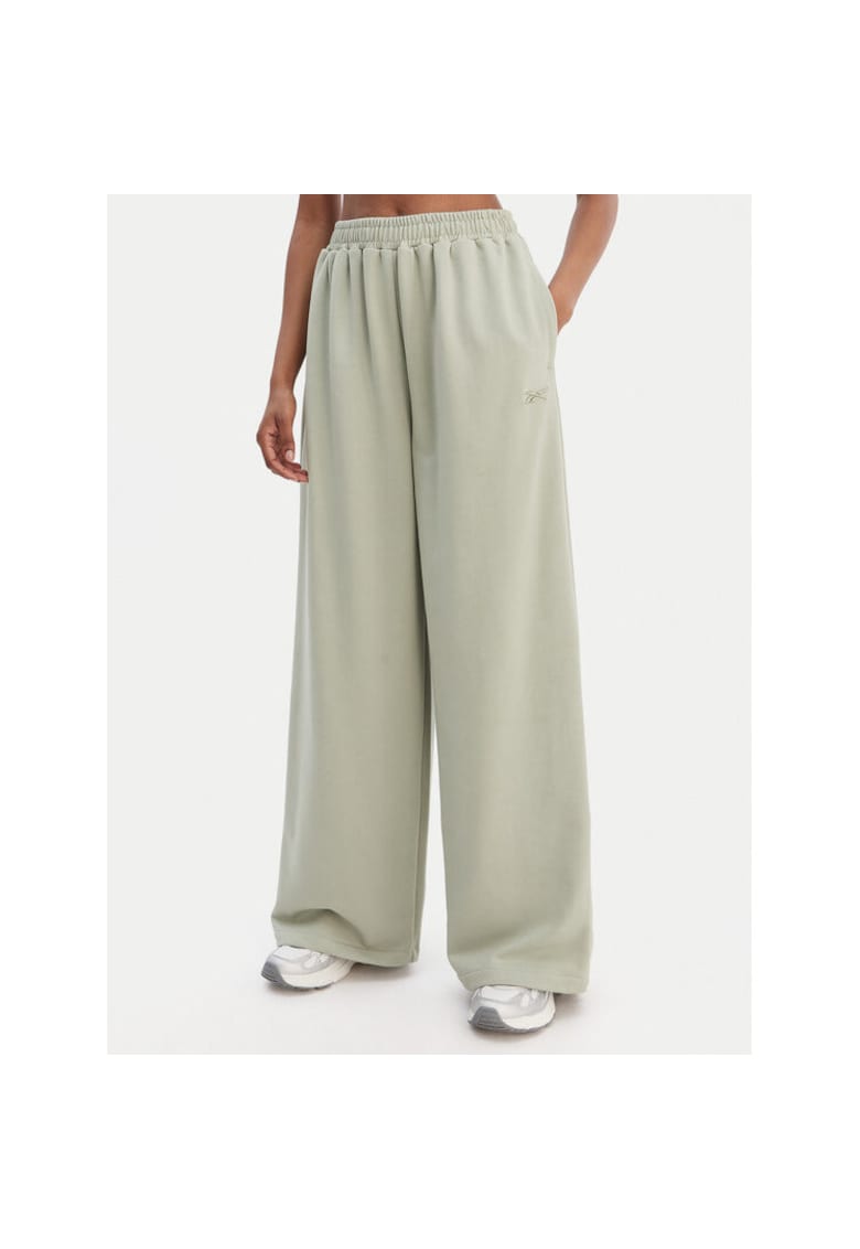 Pantaloni sport dama - 70% bumbac - 30% poliester - verde