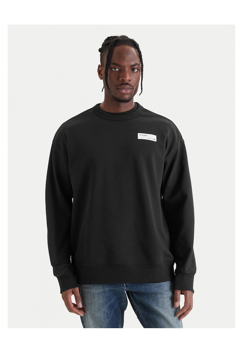 Hanorac bumbac organic - Negru