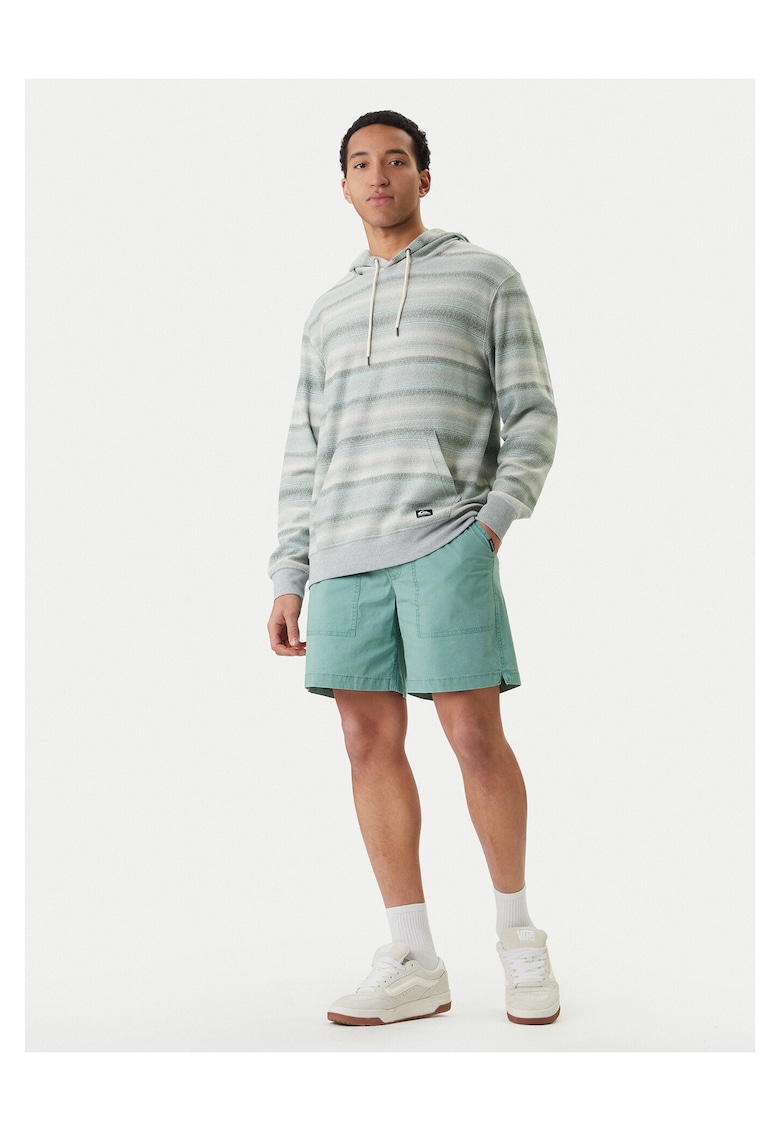 Pantaloni scurti Barbati - Bumbac - Verde -