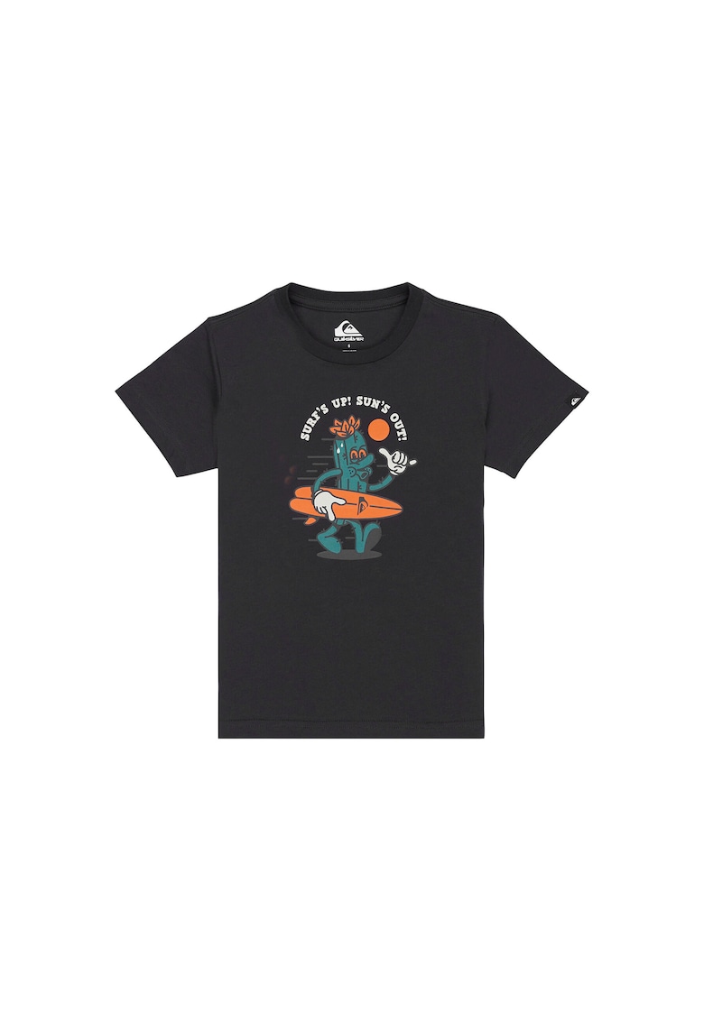 Tricou copii - bumbac 100% - negru -